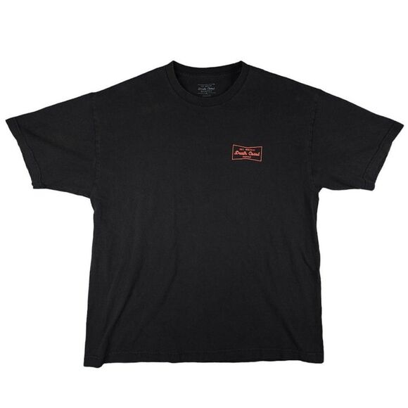 Death Coast Supply T Shirt Mens Size XL Live Fast Die Slow Skull Lobster - Picture 2 of 7